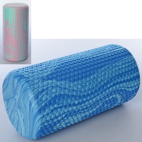 Масажний валик Foam Roller 30 см EVA, МАСАЖЕР MS 3255-1