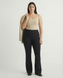 Женские брюки клёш Akta Casual Plus Size (3XL&ndash;5XL), чёрные, Чёрный, 3ХL