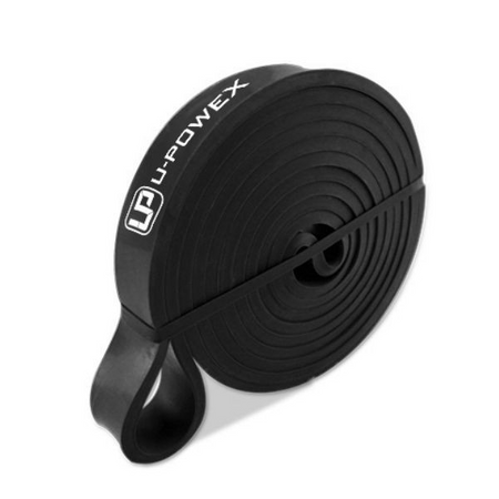 Резиновая петля для фитнеса UPowex 9-28 кг Черная