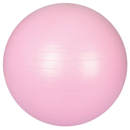 Мяч для фитнеса, фитбол 55 см розовый (MS 3344-P)