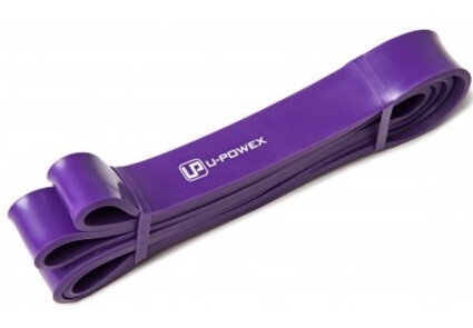 Резиновая петля для подтягиваний и фитнеса U-Powex Фиолетовая 16-42 kg