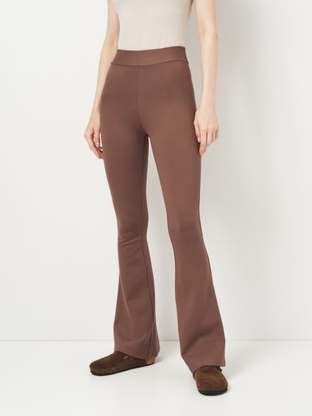 Женские штаны клёш Akta Casual , мокко, Мокко, XS