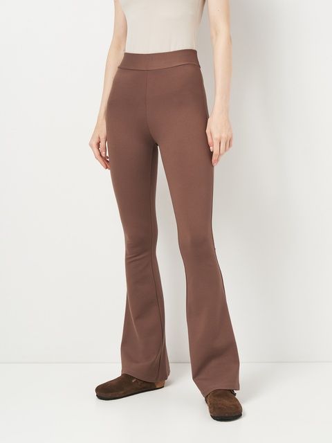 Женские штаны клёш AKTA Casual, мокко, Мокко, XS