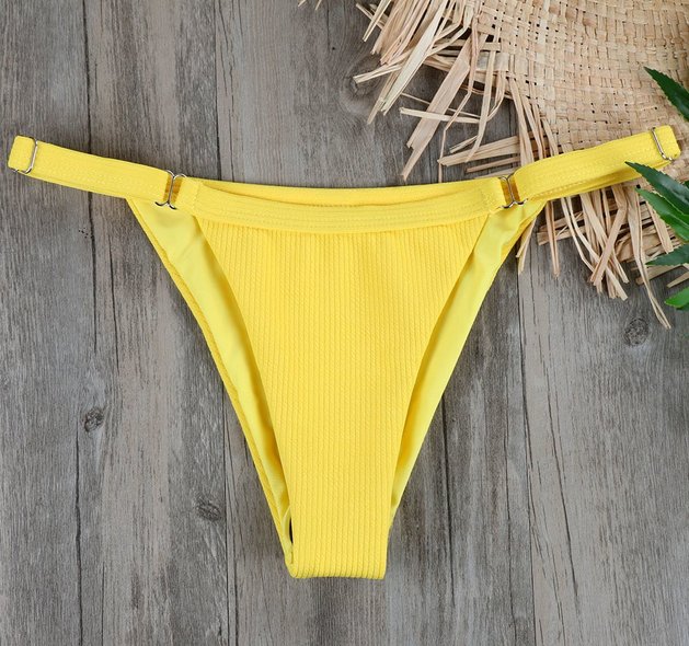 Купальник жіночий Beach Yellow, Жовтий, S