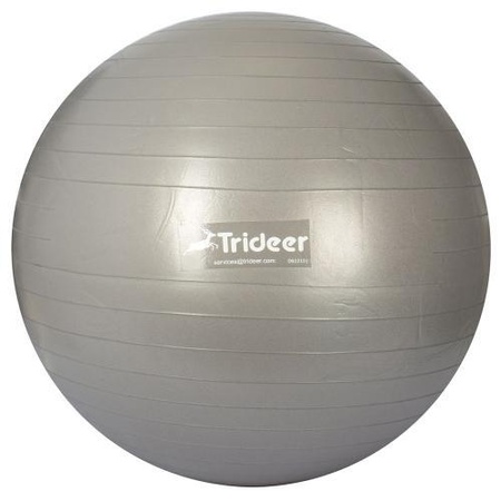 Мяч для фитнеса, фитбол 65 см Trideer серый (MS 3218-G)