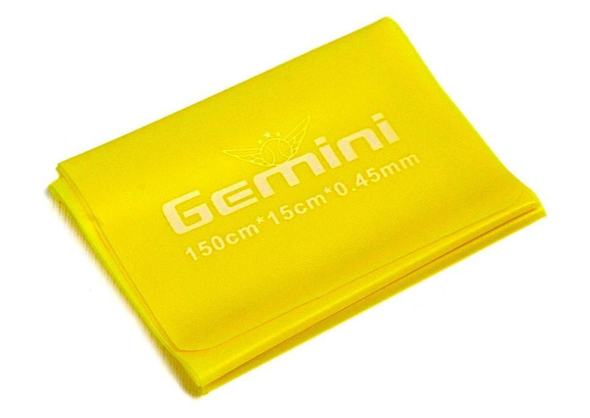 Лента эластичная для фитнеса и йоги Gemini 150х15 см 0.45 мм (GE-045)