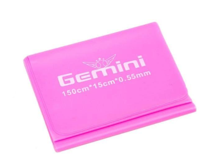 Лента эластичная для фитнеса и йоги Gemini 150х15 см 0.55 мм (GE-055)