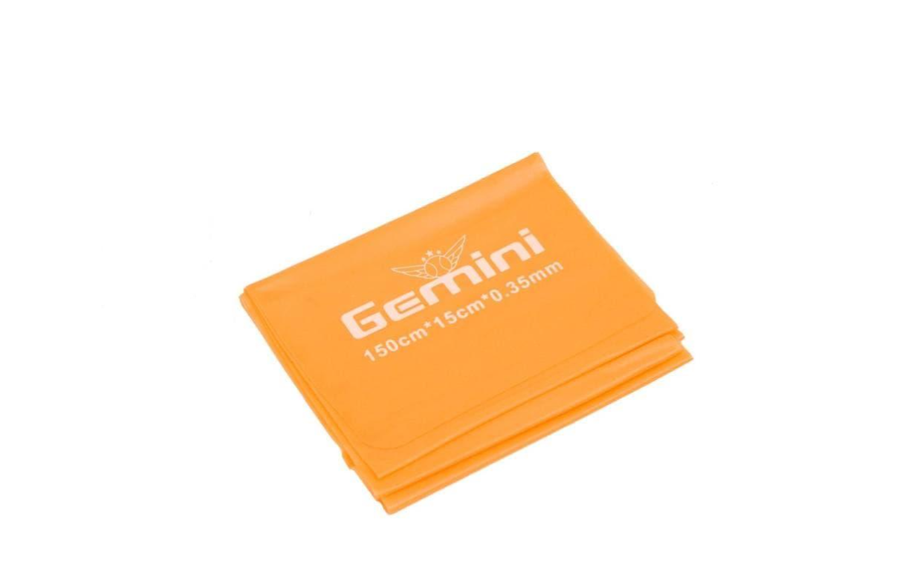 Лента эластичная для фитнеса и йоги Gemini 150х15 см 0.35 мм (GE-035)