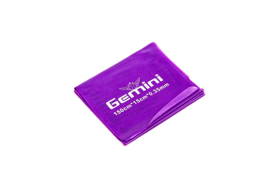 Лента эластичная для фитнеса и йоги Gemini 150х15 см 0.35 мм (GE-035)
