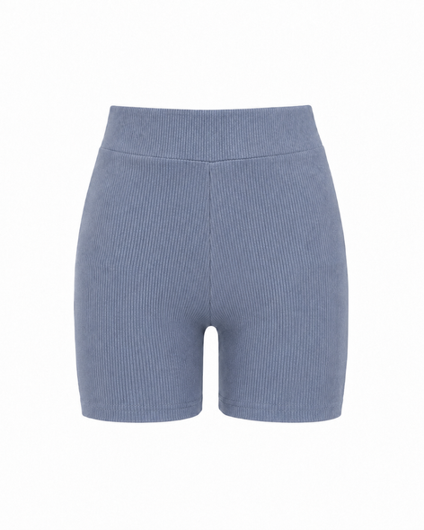 Женские шорты в рубчик Aktasport Basic Light Blue, Голубой, S