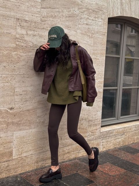 Утеплённые женские лосины Akta Casual на флисе , шоколад, Шоколад, XS