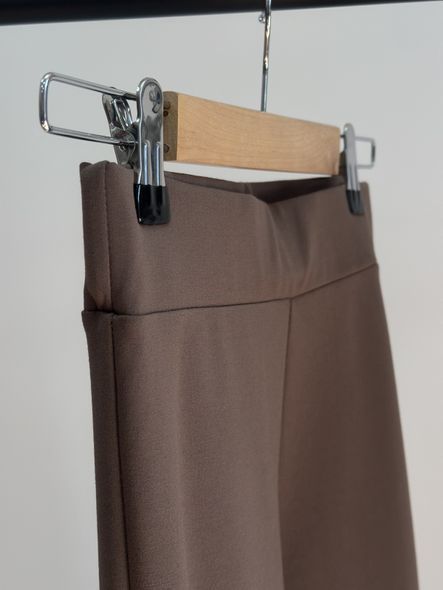 Женские штаны клёш Akta Casual , мокко, Мокко, XS
